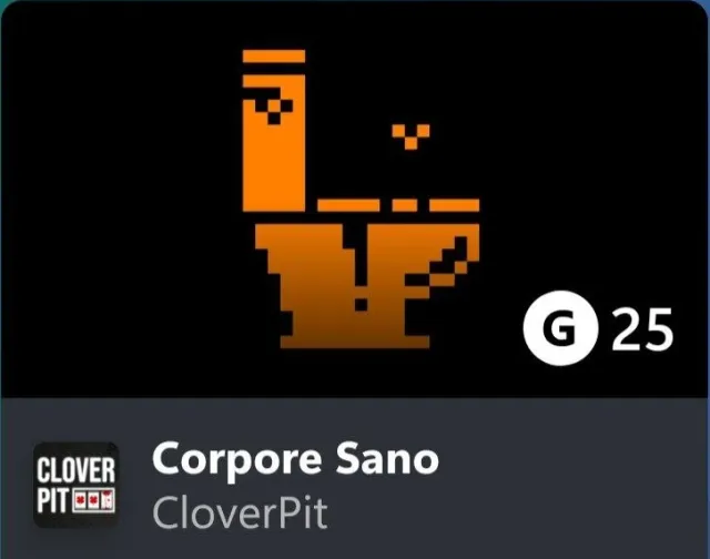 Logro «Corpore Sano» de CloverPit en Xbox
