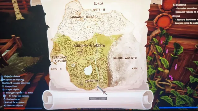 Mapa de Borea