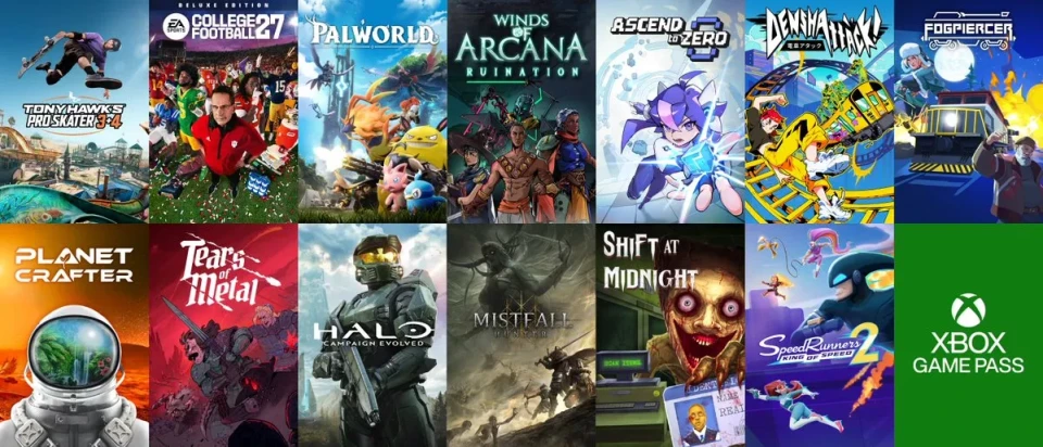 Xbox Game Pass confirma 13 juegos para julio: Halo, Palworld y más