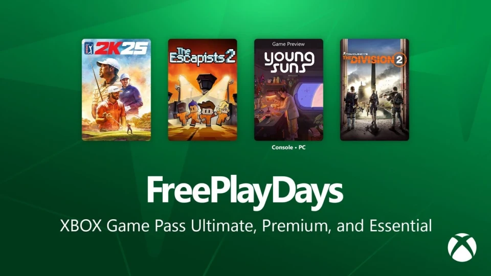Xbox abre Free Play Days con The Division 2 y PGA TOUR 2K25 gratis este fin de semana