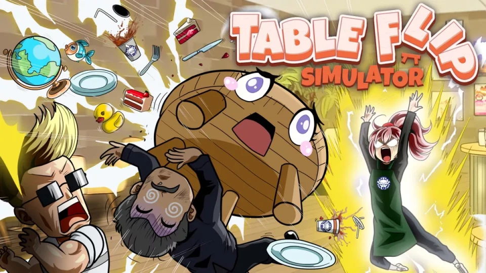 Table Flip Simulator ya está en Xbox: físicas caóticas a 14,99 dólares