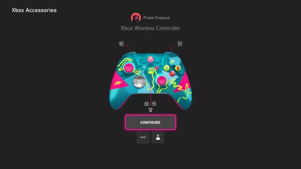Xbox Accessories muestra ahora la imagen exacta del mando que tienes conectado