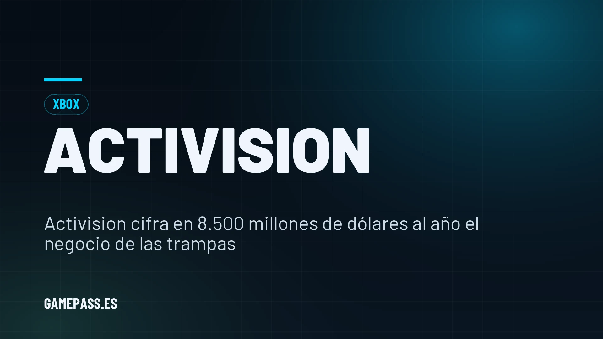 Activision cifra en 8.500 millones de dólares al año el negocio de las trampas
