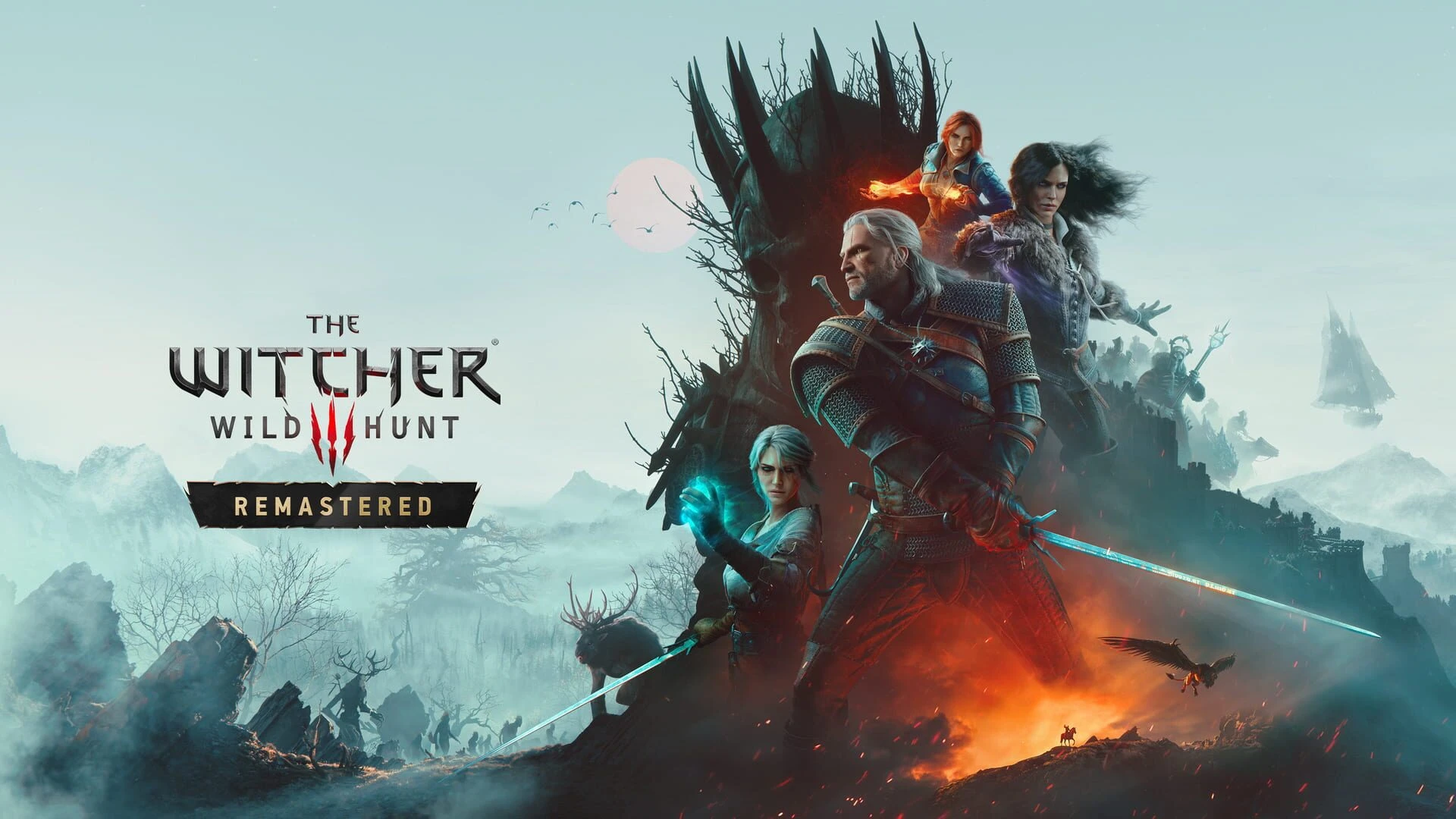 The Witcher 3 Remastered corrige DLSS y oscurece interiores, rompe récord de jugadores