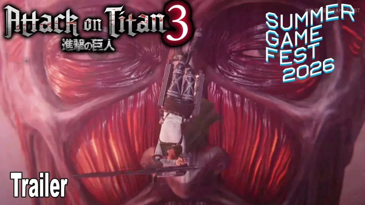 Attack on Titan 3 anunciado para Xbox, PS5, Switch 2 y PC por Koei Tecmo